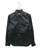 PLAY COMME des GARCONSプレイ コムデギャルソン）の古着「Black Heart Shirt　AZ-B003」｜ブラック