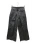 JOHN LAWRENCE SULLIVAN（ジョンローレンスサリバン）の古着「rigid denim wide pants　JLSW-01-L」｜グレー