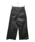 JOHN LAWRENCE SULLIVAN (ジョンローレンスサリバン) rigid denim wide pants　JLSW-01-L グレー サイズ:L：16000円