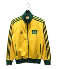 adidas（アディダス）の古着「トラックジャケット　ブラジル代表 06復刻」｜イエロー