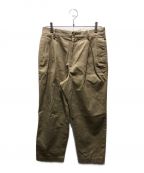 WACKO MARIAワコマリア）の古着「DOUBLE PLEATED CHINO」｜ベージュ