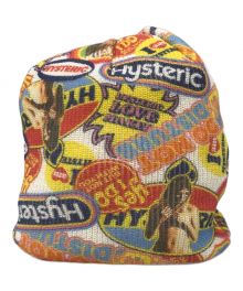 Hysteric Glamour（ヒステリックグラマー）の古着「TYPICAL HYSTERIC柄 オーバーサイズビーニー」｜マルチカラー