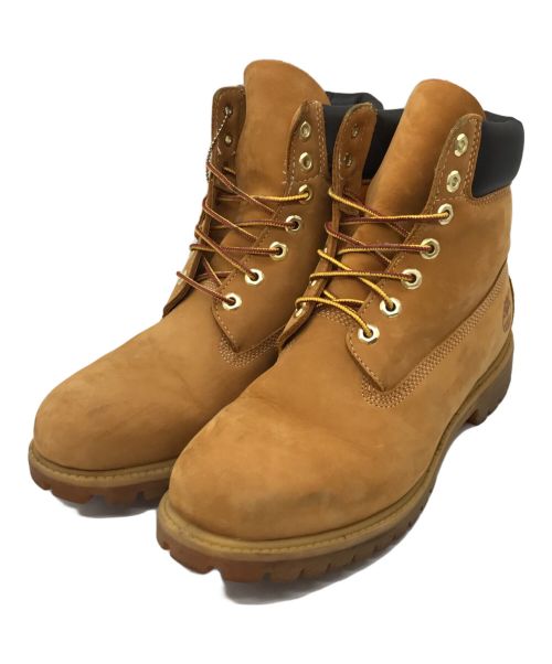 Timberland（ティンバーランド）Timberland (ティンバーランド) 6インチ プレミアム ウォータープルーフ ブーツ ブラウン サイズ:10Wの古着・服飾アイテム