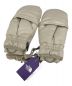 THE NORTHFACE PURPLELABEL (ザ・ノースフェイス パープルレーベル) Lightweight Twill Mountain Down Glove Light Beige　NN8257N アイボリー 未使用品：7000円