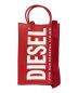 DIESEL（ディーゼル）の古着「2WAYロゴバッグ」｜レッド