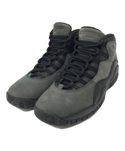 NIKE（ナイキ）NIKE (ナイキ) エアジョーダン10　AIR JORDAN10　310805-002　RETRO NEW YORK CITY グレー サイズ:27.5cmの古着・服飾アイテム