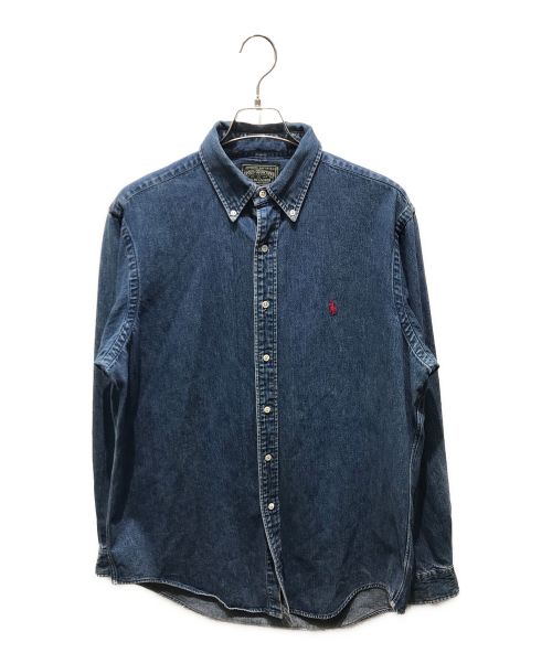 POLO COUNTRY（ポロカントリー）POLO COUNTRY (ポロカントリー) デニムシャツ インディゴ サイズ:Lの古着・服飾アイテム