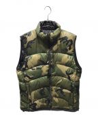 THE NORTH FACEザ ノース フェイス）の古着「ダウンベスト　ND18105　ACONCAGUA VEST」｜カーキ