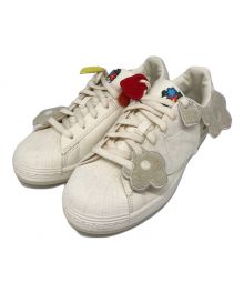 adidas×melting sadness（アディダス×メルティング サッドネス）の古着「ローカットスニーカー　GZ2674　Superstar "Cream"」｜アイボリー