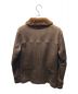 Y‘2 LEATHER (ワイツーレザー) DEER SKIN & MOUTON 30's CAR COAT ブラウン サイズ:40：60000円