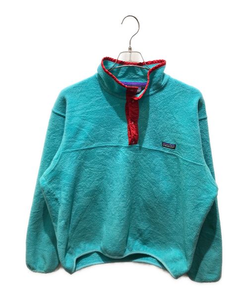 Patagonia（パタゴニア）Patagonia (パタゴニア) シンチラスナップT　80s ブルー サイズ:XLの古着・服飾アイテム