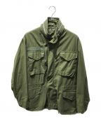 US ARMYユーエスアーミー）の古着「M65 FIELD COAT 2ND　2ndモデル アルミジップ 60ｓ」｜カーキ