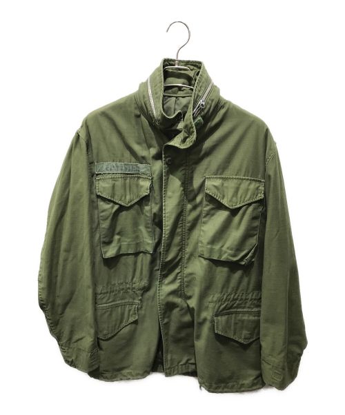 US ARMY（ユーエスアーミー）US ARMY (ユーエスアーミー) M65 FIELD COAT 2ND　2ndモデル アルミジップ 60ｓ カーキ サイズ:記載無しの為実寸参照の古着・服飾アイテム