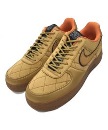 NIKE（ナイキ）の古着「ローカットスニーカー　CU6724-777　Air Force 1 Low "Quilted Satin Pack Wheat"」｜ゴールド