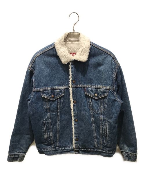 LEVI'S（リーバイス）LEVI'S (リーバイス) 裏ボアデニムジャケット　USA製 90ｓ インディゴ サイズ:Mの古着・服飾アイテム