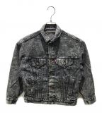 LEVI'Sリーバイス）の古着「Black Denim Jacket　57508-0256　 80ｓ」｜グレー