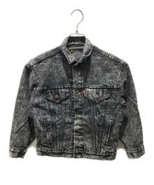 LEVI'S（リーバイス）の古着「Black Denim Jacket　57508-0256　 80ｓ」｜グレー