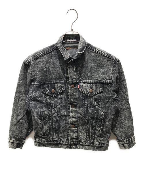 LEVI'S（リーバイス）LEVI'S (リーバイス) Black Denim Jacket　57508-0256　 80ｓ グレー サイズ:Mの古着・服飾アイテム