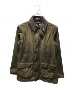 Barbour×BEAMS Fバブアー×ビームスエフ）の古着「ウォッシュ加工 ビデイルSLジャケット　1502083」｜カーキ