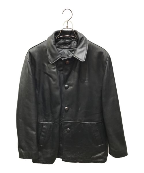 Schott（ショット）Schott (ショット) レザーコート　573J　MT ブラック サイズ:40の古着・服飾アイテム