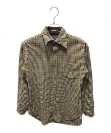 PENDLETON（ペンドルトン）の古着「チェックネルシャツ　70s」｜ブラウン