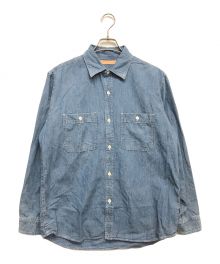 RHC Ron Herman（アールエイチシー ロンハーマン）の古着「Indigo Chambray Shirt」｜インディゴ