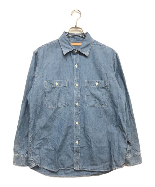 RHC Ron Herman（アールエイチシー ロンハーマン）RHC Ron Herman (アールエイチシー ロンハーマン) Indigo Chambray Shirt インディゴ サイズ:Sの古着・服飾アイテム