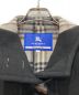 中古・古着 BURBERRY BLUE LABEL (バーバリーブルーレーベル) ダッフルコート ブラック サイズ:M：7000円