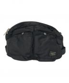 PORTERポーター）の古着「TANKER  WAIST BAG　622-78302」｜ブラック