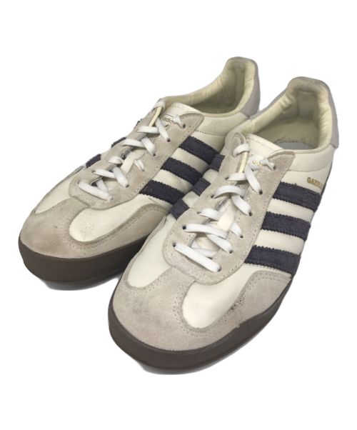 adidas（アディダス）adidas (アディダス) ローカットスニーカー　GAZELLE INDOOR EMMI　IH8548 ホワイト サイズ:25.5㎝の古着・服飾アイテム