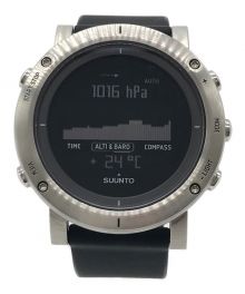 SUUNTO（スント）の古着「デジタルウォッチ　SS020339000　Core Brushed Steel」｜ブラック