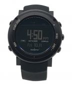 SUUNTOスント）の古着「デジタルウォッチ　SS018734000　Core Alu Deep Black」｜ブラック