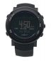 SUUNTO（スント）の古着「デジタルウォッチ　SS018734000　Core Alu Deep Black」｜ブラック