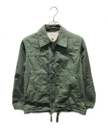 Engineered Garments×BEAMS surf&sk8（エンジニアド ガーメンツ×ビームスサーフスケート）の古着「SSZ別注コーチジャケット」｜オリーブ