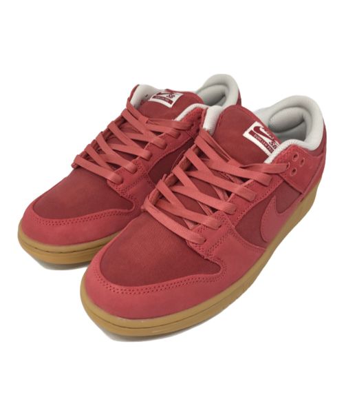 NIKE SB（ナイキエスビー）NIKE SB (ナイキエスビー) ローカットスニーカー　DUNK LOW PRO PREMIUM 	DV5429-600 ピンク サイズ:28 未使用品の古着・服飾アイテム