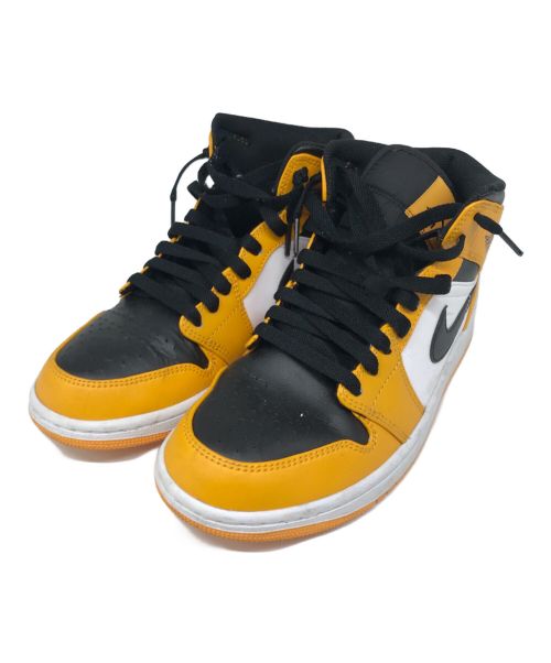 NIKE（ナイキ）NIKE (ナイキ) ハイカットスニーカー　JORDAN 1 MID TAXI 554724-701 オレンジ サイズ:25.5の古着・服飾アイテム