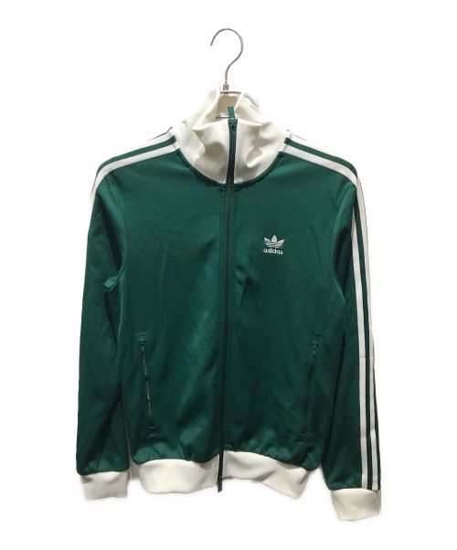 adidas（アディダス）adidas (アディダス) ベッケンバウアートラックジャケット　IP0417 グリーン サイズ:Sの古着・服飾アイテム