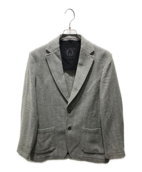 T-Jacket（ティージャケット）T-Jacket (ティージャケット) テーラードジャケット グレー サイズ:Mの古着・服飾アイテム