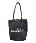 A.P.C.×TOPOLOGIEアーペーセー×トポロジー）の古着「NS Tote」｜インディゴ