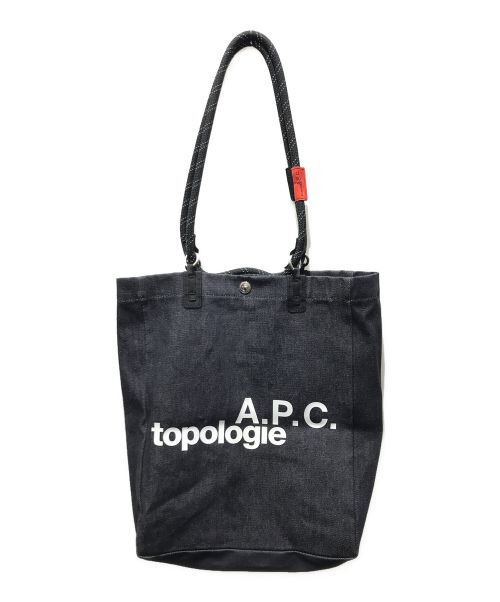 A.P.C.（アーペーセー）A.P.C. (アーペーセー) TOPOLOGIE (トポロジー) NS Tote インディゴの古着・服飾アイテム