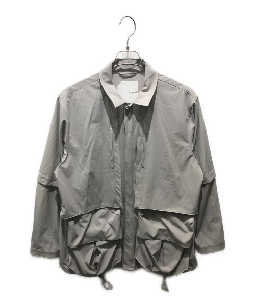 ARCHIVAL REINVENT（アーカイバル・レインベント）ARCHIVAL REINVENT (アーカイバル・レインベント) TeflonR Arc indux Shirt 01 グレー サイズ:Sの古着・服飾アイテム