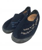 Porter Classicポータークラシック）の古着「SASHIKO SLIP ON」｜ネイビー