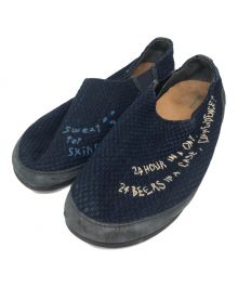 Porter Classic（ポータークラシック）の古着「SASHIKO SLIP ON」｜ネイビー