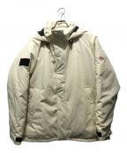 DANTONダントン）の古着「Army Hooded Jacket　DT-A0030 LAS」｜アイボリー