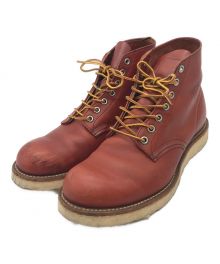 RED WING（レッドウィング）の古着「IRISH SETTER 6' ROUND-TOE　8166」｜ブラウン