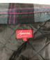 中古・古着 SUPREME (シュプリーム) Quilted Flannel shirt　20AW グリーン サイズ:L：14000円