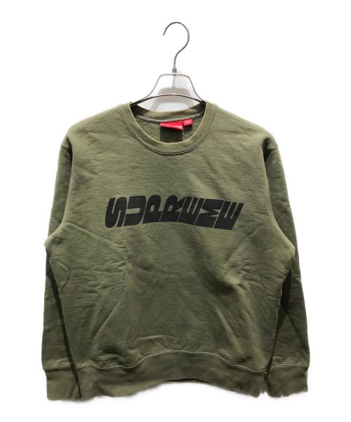 SUPREME（シュプリーム）SUPREME (シュプリーム) Breed Crewneck　 19AW カーキ サイズ:Mの古着・服飾アイテム