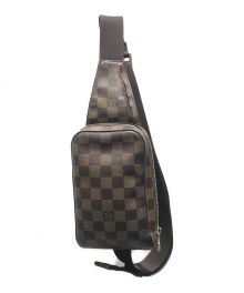 LOUIS VUITTON（ルイ ヴィトン）の古着「ボディーバッグ　N51994　SA0037　ダミエ　ジェロニモス」｜ブラウン