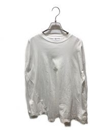 nagonstans（ナゴンスタンス）の古着「asymmetry long－sleeves pullover　470GA880-1780」｜ホワイト