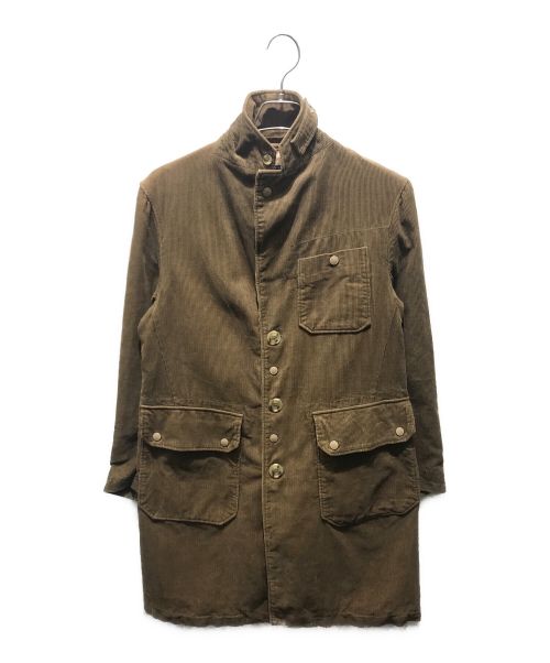 Engineered Garments（エンジニアド ガーメンツ）Engineered Garments (エンジニアド ガーメンツ) コーデュロイ チェスター ペリーコート ブラウン サイズ:Sの古着・服飾アイテム